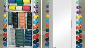 CLINTON MERIT SERIES EXERCISE STORAGE UNITS(ea)