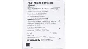 B BRAUN EMPTY IV CONTAINERS(cs)