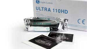 GRAPHIC CONTROLS ULTRASOUND FILM CHART PAPER(cs)