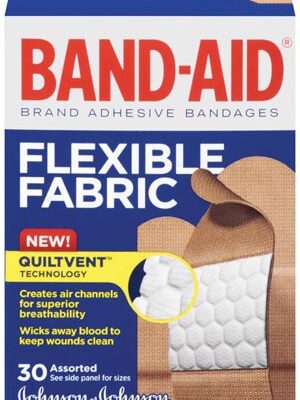 J&J BAND-AID® FLEXIBLE FABRIC ADHESIVE BANDAGES(cs)