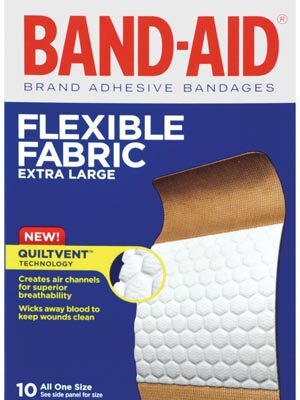 J&J BAND-AID® FLEXIBLE FABRIC ADHESIVE BANDAGES(cs)