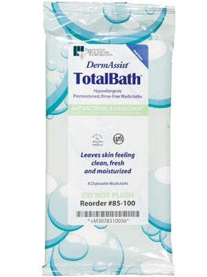 INNOVATIVE DERMASSIST® TOTALBATH™ WIPES(cs)