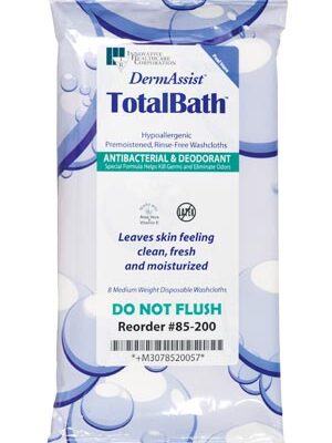 INNOVATIVE DERMASSIST® TOTALBATH™ WIPES(cs)