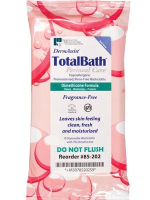 INNOVATIVE DERMASSIST® TOTALBATH™ WIPES(cs)