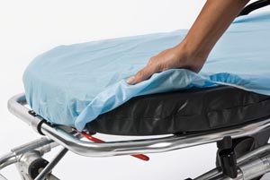 GRAHAM MEDICAL EMS BARRIER FITTED SHEET(cs)
