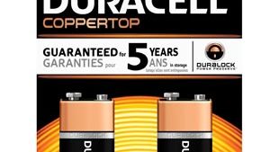 DURACELL® COPPERTOP® ALKALINE RETAIL BATTERY WITH DURALOCK POWER PRESERVE™ TECHNOLOGY(cs)