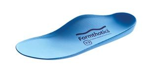 Foot Science International – Youth Formthotics Orthotics, Medium Density, Size Y3, Blue