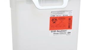 Sharps Collector, 3 Gallon, 15¾" x 13½" x 6"(cs)