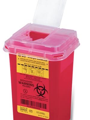 BD PHLEBOTOMY SHARPS COLLECTORS(cs)