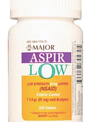 MAJOR ASPIRIN TABLETS(ea)
