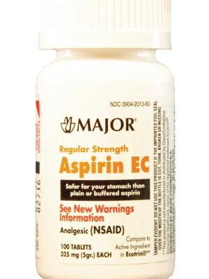 MAJOR ASPIRIN TABLETS(ea)
