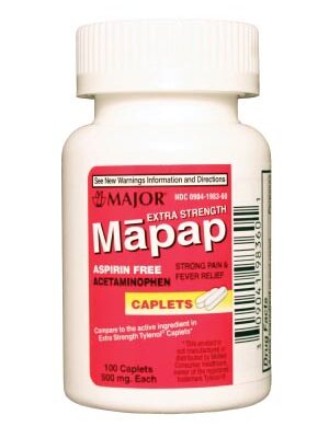 MAJOR ANALGESIC CAPLETS(ea)