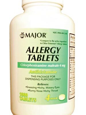 MAJOR ALLERGY TABLETS(ea)