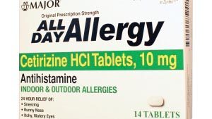MAJOR ALLERGY TABLETS(ea)