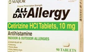 MAJOR ALLERGY TABLETS(ea)