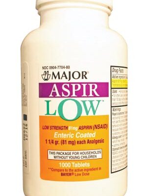 MAJOR ASPIRIN TABLETS(ea)