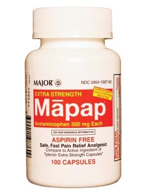 MAJOR ANALGESIC CAPLETS(ea)
