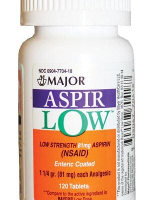 MAJOR ASPIRIN TABLETS(ea)