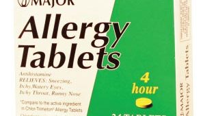 MAJOR ALLERGY TABLETS(ea)