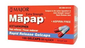 MAJOR ANALGESIC CAPLETS(ea)