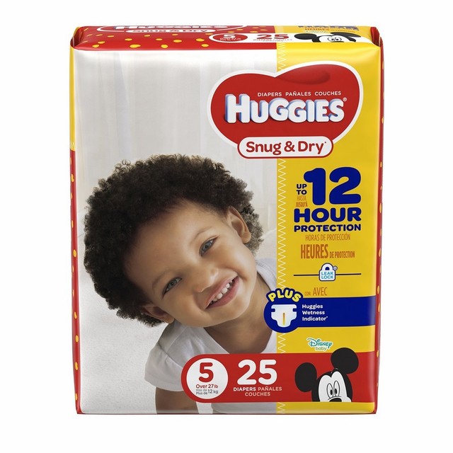 KIMBERLY-CLARK HUGGIES® SNUG & DRY DIAPERS(cs)