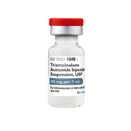 TRIAMCINOLONE ACETONIDE, SDV 40MG/ML 1ML(EA)