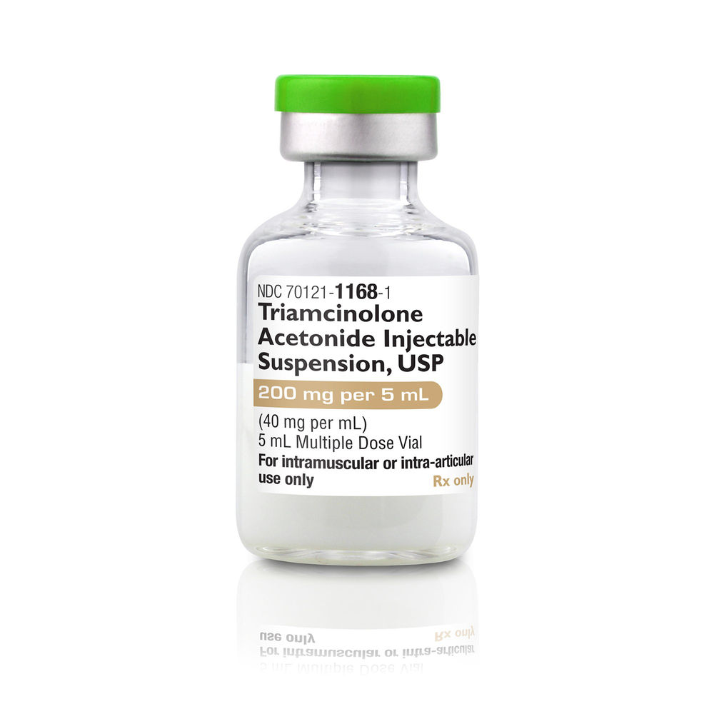 Triamcinolone Acetonide Injectable Suspension, USP, 40 mg/mL, 5 mL Multi-Dose Vial