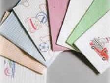 Procedure Towel Footprint® 13-1/2 X 18 Inch White / Blue Footpints NonSterile (CS)