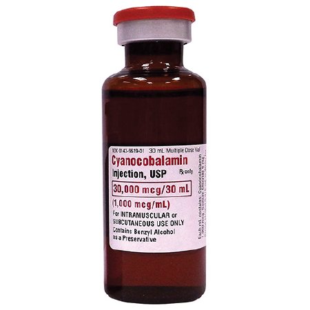 CYANOCOBALAMIN B12, 1000MCG/ML30ML (EA)