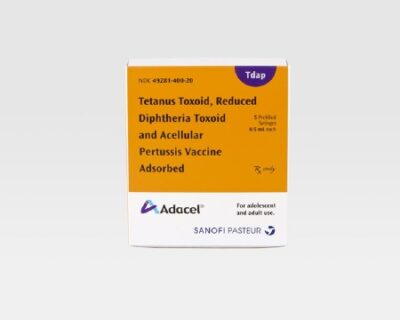 ADACEL TDAP VACCINE, SYR ADLT 2MG-2.5MG-5MG/0.5ML (5/BX)(BX)