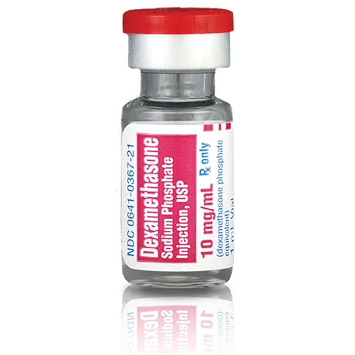 Dexamethasone Sodium Phosphate Injection, USP, 10 mg/mL, 1 mL Single-Dose Vial