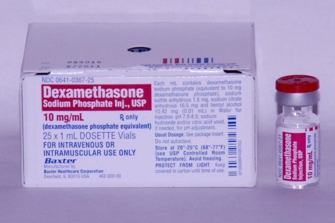 Dexamethasone Sodium Phosphate Inj SDV 10mg/mL 1mL 25/Bx(BX)