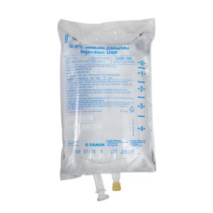 0.9% Sodium Chloride Injection, USP, 500 mL Excel® IV Bag