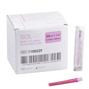 Blunt Fill Needle 18gx1-1/2" _ 100/Bx