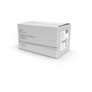 Safety Hypodermic Needle 25gx1