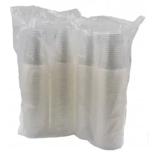 Plastic Cup, Clear, 5 oz., 100/dual pk, 25 pk/cs(PK)