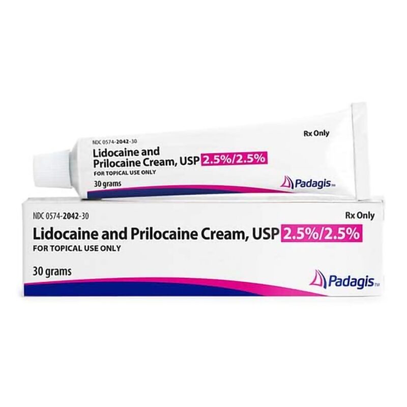 LIDOCAINE W/PRILOC CREAM 2.5% 30GM/TB