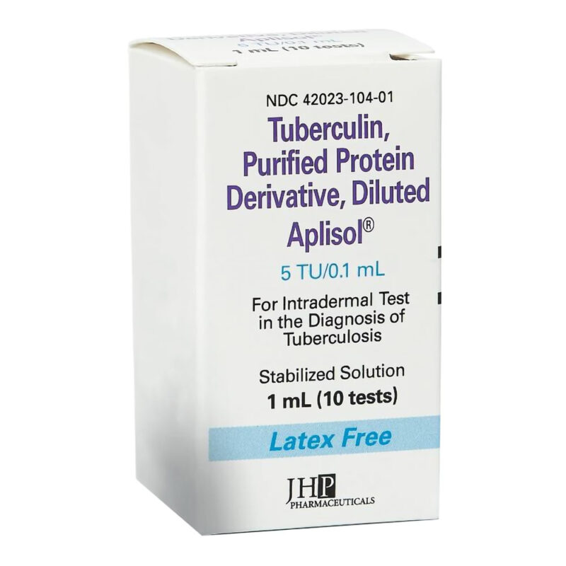 Aplisol® (Tuberculin Purified Protein Derivative, Diluted) 5 TU/0.1 mL, 1 mL Multi-Dose Vial (10 Tests)