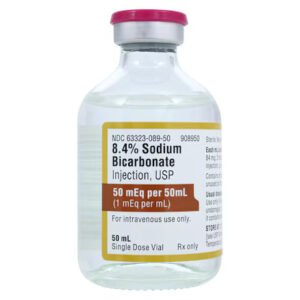 Sodium Bicarbonate Injection, USP, 8.4%, 50 mEq/50 mL Single-Dose Vial