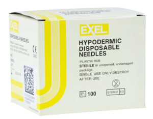 Hypodermic Needle, 20G x 1"