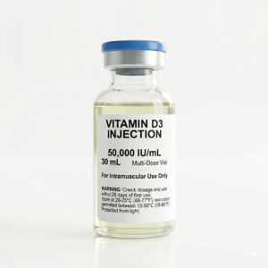 Vitamin D3 Injection 50,000 IU/mL – 30mL Multi-Dose Vial