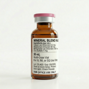 Mineral Blend Injection (Magnesium, Zinc, Manganese, Copper) – 30mL Multi-Dose Vial