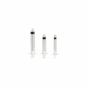 Dukal Unipack Irrigation Syringe, Luer Lock, 3cc - 100/Bag