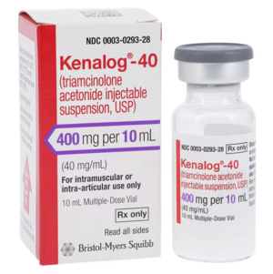 Kenalog®-40 Triamcinolone Acetonide 40 mg / mL Injection 10 mL Vial