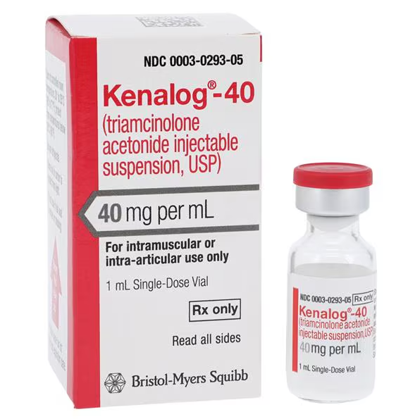 Kenalog®-40 Triamcinolone Acetonide 40 mg / mL Injection 1 mL Vial