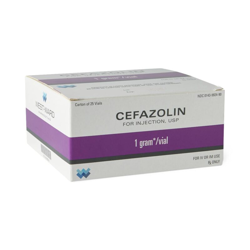 Hikma™ Cefazolin Sodium for Injection, USP, 1 Gram Single-Dose Vial