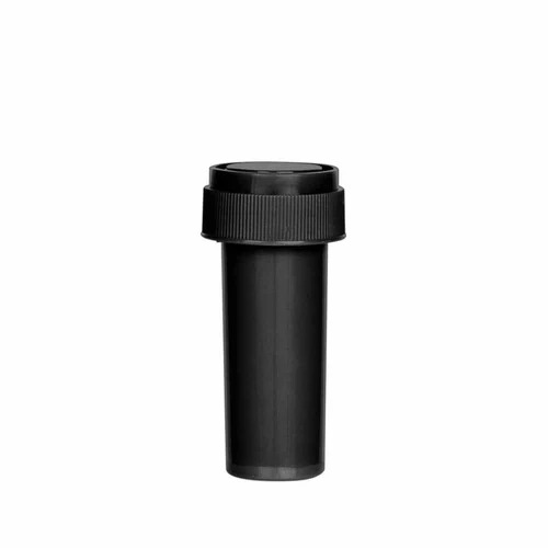 08 Dram Reversible Cap Vials Opaque Black (410 units/box)
