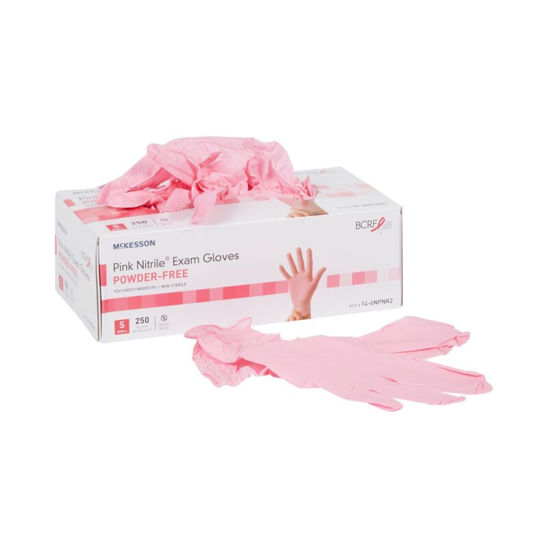 GLOVE, EXAM NTRL MED N/S PNK 3.0 (250/BX 10BX/CS) (BX)