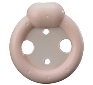 Pessary Ring with Knob Size 3 Silicone