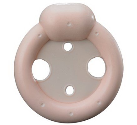 Pessary Ring with Knob Size 3 Silicone
